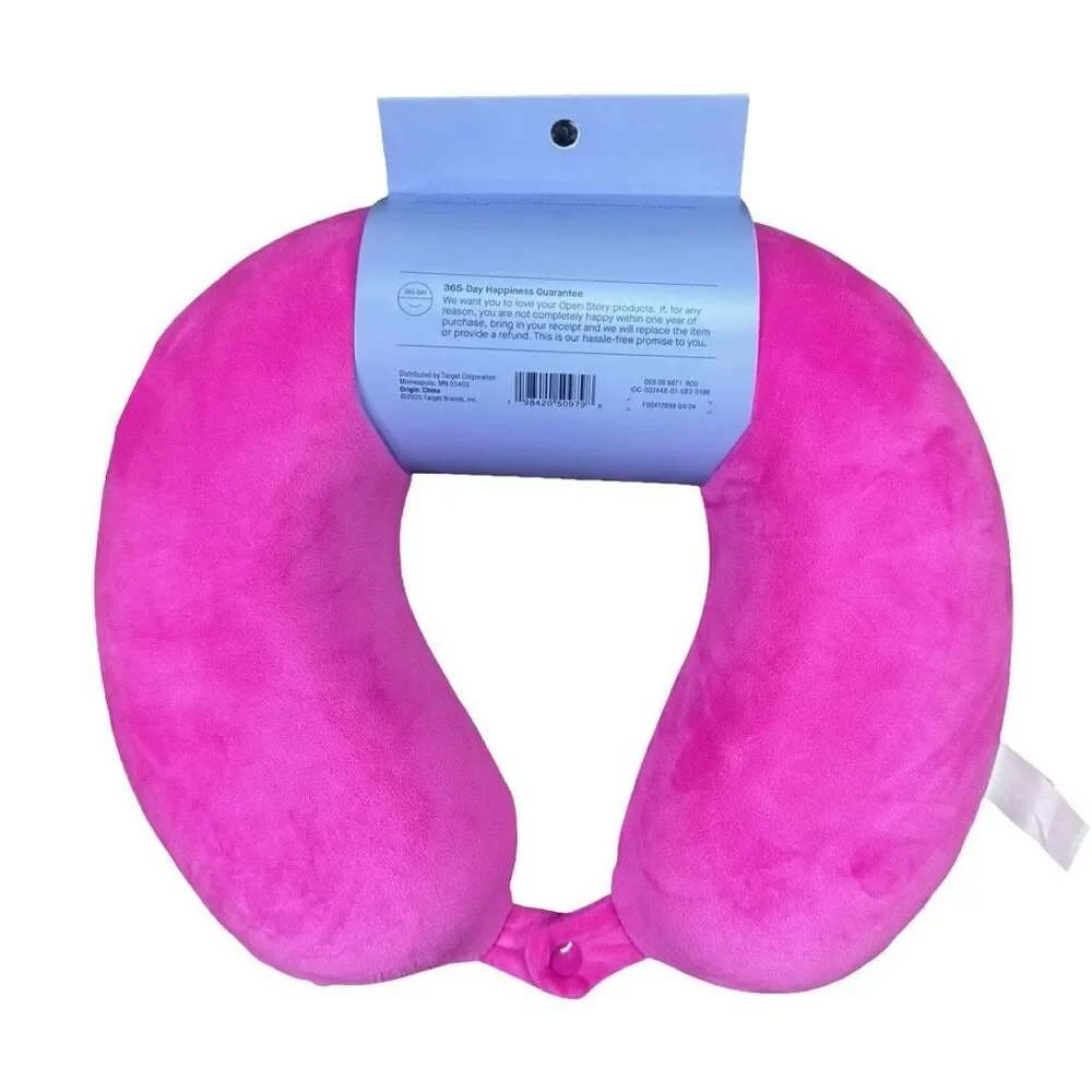 Open Story Memory Foam Travel Pillow